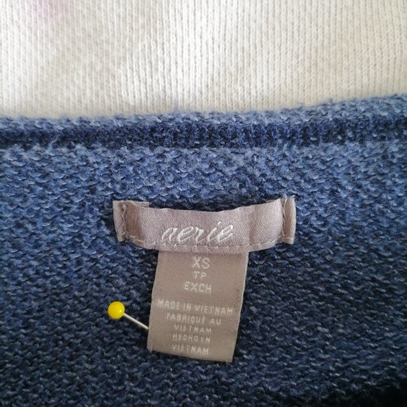 Aerie Womens Multicolor Long Sleeve Crew Neck Tie Dye Sweatshirts Top Size SX - Picture 5 of 7